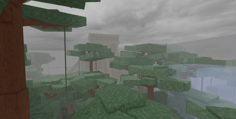 Биом джунглей (Jungle Biome) в 99 Nights in the Forest