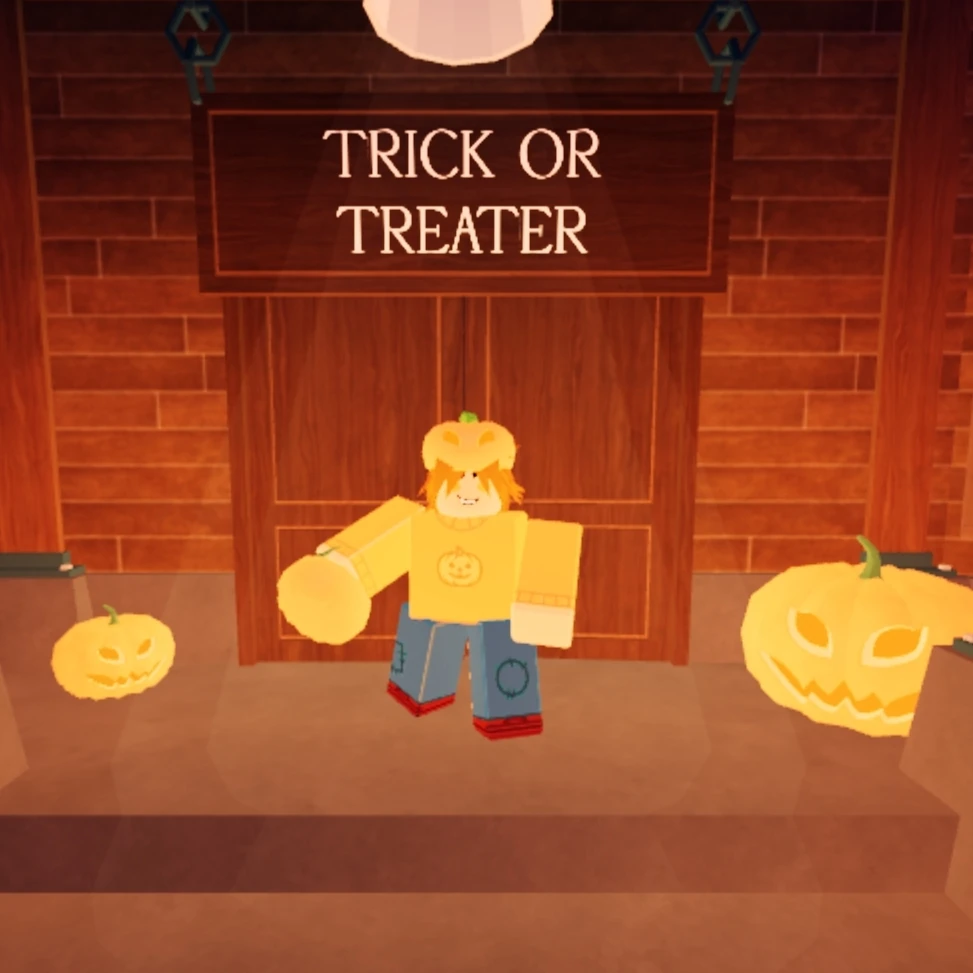 Сладость или гадость (Trick or Treater) в 99 Nights in the Forest