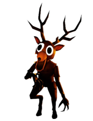 Олень (The Deer) в 99 Nights in the Forest