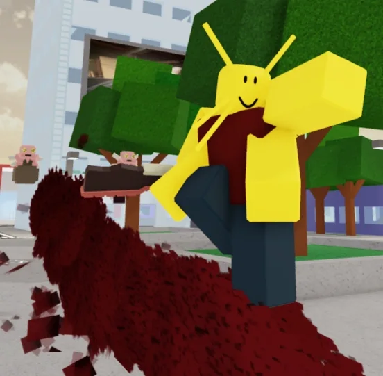 Black Death в Jujutsu Shenanigans