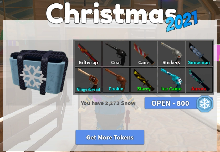 2021 Christmas Box — Ящик или набор в Murder Mystery 2