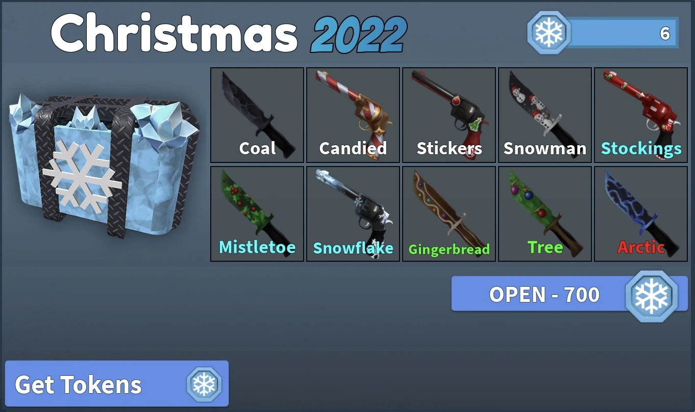 2022 Christmas Box — Ящик или набор в Murder Mystery 2