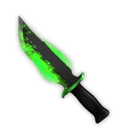 Green Flaming Knife — Эффект в Murder Mystery 2