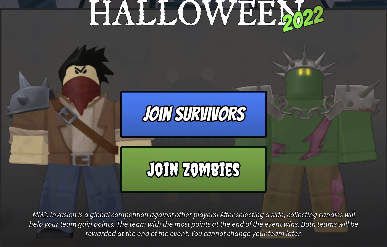 Halloween Event 2022 — Событие в Murder Mystery 2
