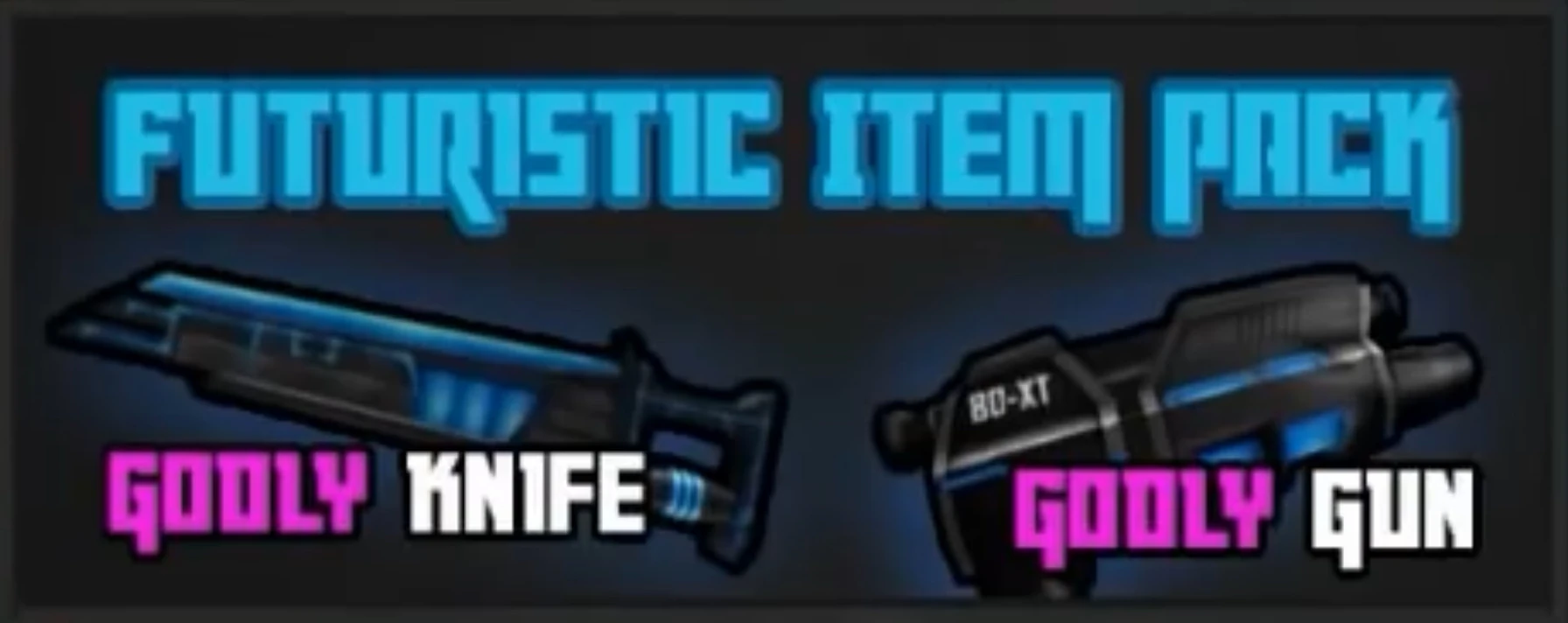 Futuristic Item Pack — Игровой пропуск в Murder Mystery 2