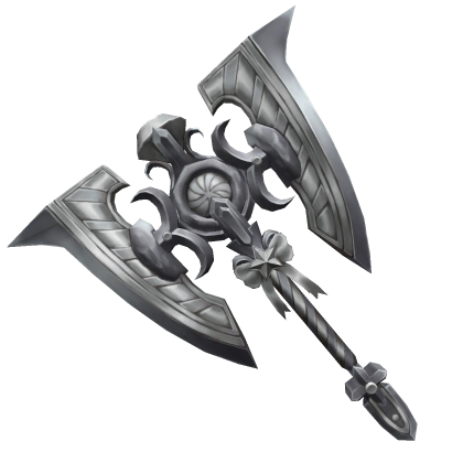 Silver Swirly Axe — Нож в Murder Mystery 2