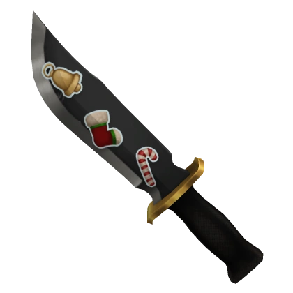 Stickers Knife (Christmas 2021) — Нож в Murder Mystery 2