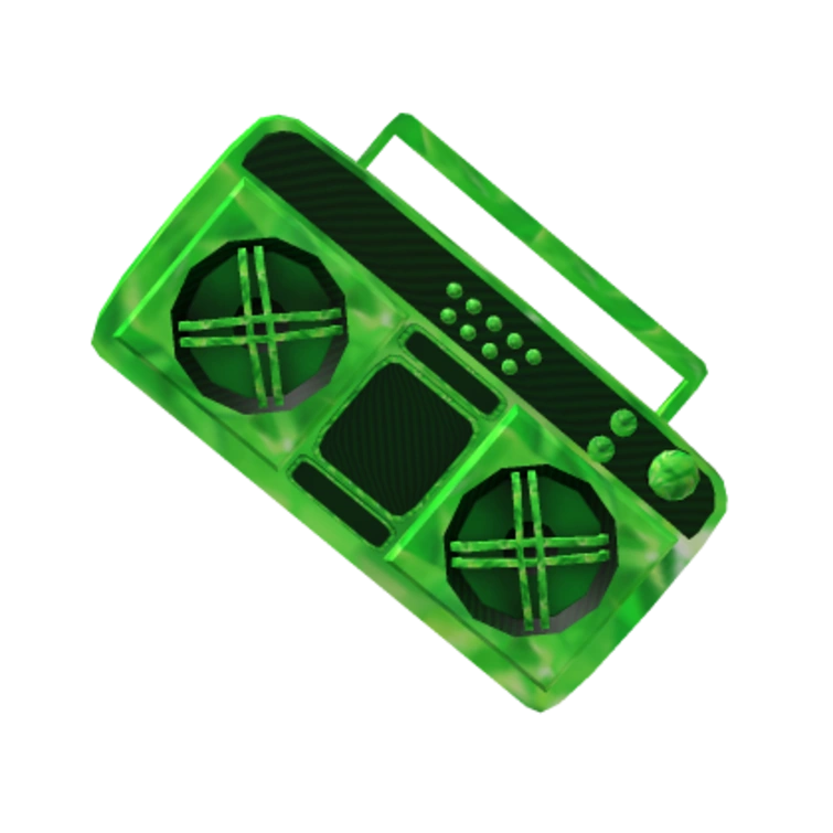 Green Sparkletime — Радио в Murder Mystery 2