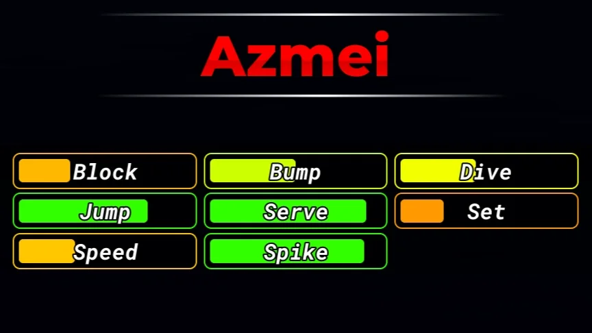 Azmei — Volleyball Legends