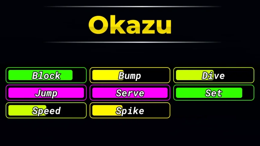 Okazu — Volleyball Legends